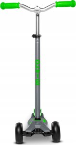 Micro Hulajnoga Maxi Deluxe Pro Grey/Green 5