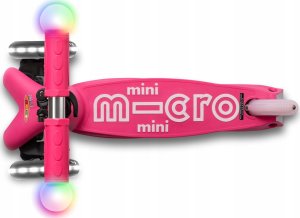 Micro Hulajnoga Mini Deluxe Magic Pink LED 3