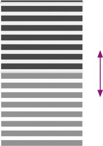 vidaXL Roleta zebra, czarna, szerokość tkaniny 115,9 cm, poliester 5