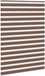 vidaXL Roleta zebra, brzozowa, szerokość tkaniny 150,9 cm, poliester 3