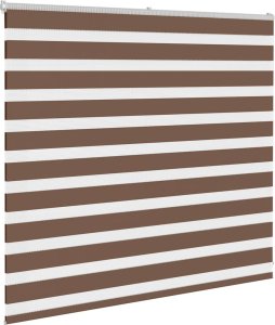 vidaXL Roleta zebra, brzozowa, szerokość tkaniny 160,9cm, poliester 3