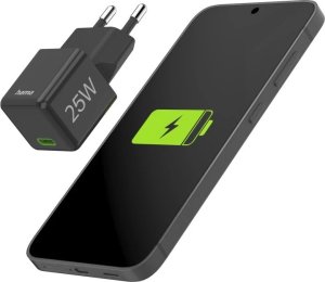 Hama 00201985 ładowarka do urządzeń przenośnych Smartfon Czarny Prąd przemienny Szybkie ładowanie Wewnętrzna 12