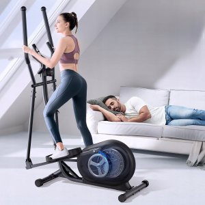 MERACH Orbitrek do domu trenażer eliptyczny 16 stopni magnetyczny do 120 kg 8
