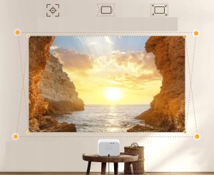 Projektor Yaber L2s Beamer Sound by JBL 700 ANSI 1080P Native rzutnik 2024 2