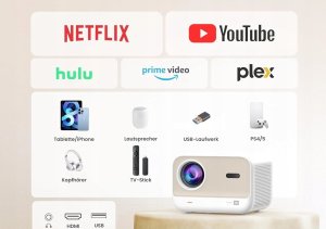 Projektor Yaber L2s Beamer Sound by JBL 700 ANSI 1080P Native rzutnik 2024 4