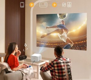 Projektor Yaber L2s Beamer Sound by JBL 700 ANSI 1080P Native rzutnik 2024 5