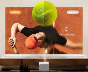 Projektor Yaber L2s Beamer Sound by JBL 700 ANSI 1080P Native rzutnik 2024 6