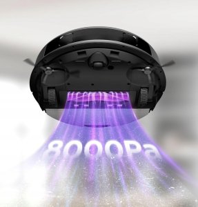 EUREKA E20 Plus robot odkurzający myjący stacja odsysająca 8000 Pa 300 m2 5