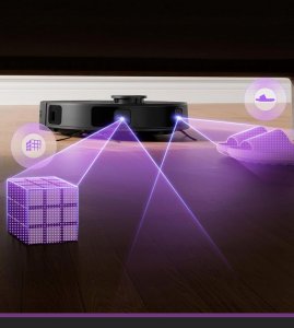EUREKA E20 Plus robot odkurzający myjący stacja odsysająca 8000 Pa 300 m2 6