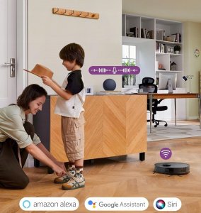 EUREKA E20 Plus robot odkurzający myjący stacja odsysająca 8000 Pa 300 m2 8