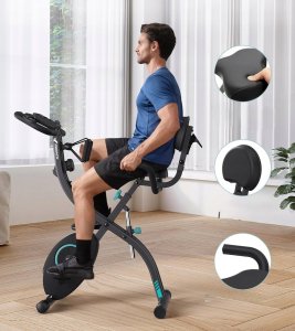 MERACH Rower treningowy domowy 4w1 magnetyczny ergometr nowy 2