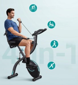 MERACH Rower treningowy domowy 4w1 magnetyczny ergometr nowy 3