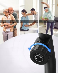 MERACH Rower treningowy ergometr do leżenia magnetyczny 8 poziomów oporu 5