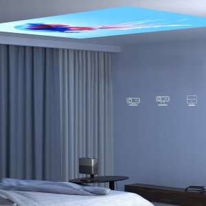 Projektor VISSPL Smart Beamer 4K 28000l WiFi6 Bluetooth kino domowe 4K 2024 2