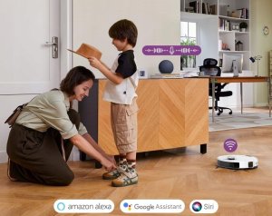 EUREKA E20 Plus robot odkurzający myjący stacja odsysająca 8000 Pa 300 m2 4