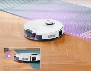 EUREKA E20 Plus robot odkurzający myjący stacja odsysająca 8000 Pa 300 m2 9