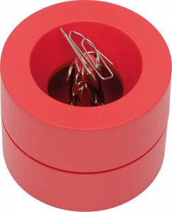 MAUL 3012325 pojemnik na spinacze Czerwony Plastik 1
