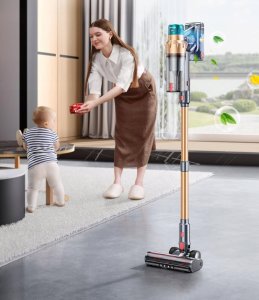 SMOTURE Odkurzacz pionowy akumulatorowy 45 000Pa/550 W/60 min bezprzewodowy 6