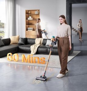 SMOTURE Odkurzacz pionowy akumulatorowy 45 000Pa/550 W/60 min bezprzewodowy 7