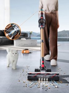 SMOTURE Odkurzacz pionowy akumulatorowy 45 000Pa/550 W/60 min bezprzewodowy 8