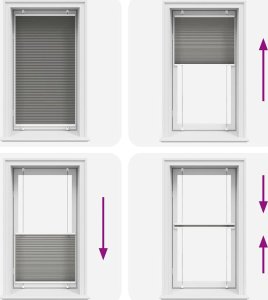 vidaXL Roleta plisowana antracytowa 75x150 cm Szerokość tkaniny 74,4cm 7