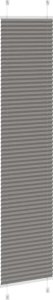 vidaXL Roleta plisowana antracytowa 45x200 cm Szerokość tkaniny 44,4cm 4