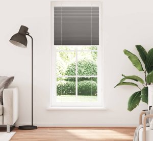 vidaXL Roleta plisowana antracytowa 100x200cm Szerokość tkaniny 99,4cm 2