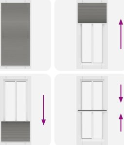 vidaXL Roleta plisowana antracytowa 100x200cm Szerokość tkaniny 99,4cm 7