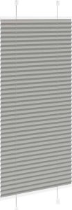 vidaXL Roleta plisowana antracytowa 65x150 cm Szerokość tkaniny 64,4cm 4