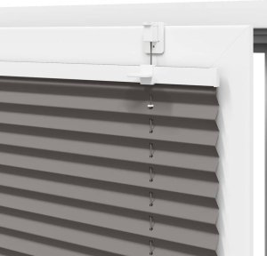 vidaXL Roleta plisowana antracytowa 115x150 cm Szerokość tkaniny 9