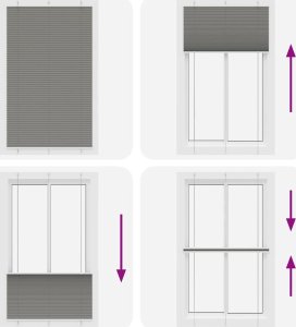vidaXL Roleta plisowana antracytowa 115x200 cm Szerokość tkaniny 7