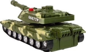 Czołg Militarny Napęd Frykcyjny Dźwięk Światła 3