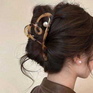 ECARLA Klamra d/wł. SP342PAN metalowa panterka 3