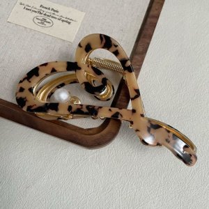 ECARLA Klamra d/wł. SP342PAN metalowa panterka 6