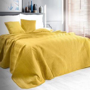 NARZUTA SOFIA 200 X 220 CM MUSZTARDOWY XL 1