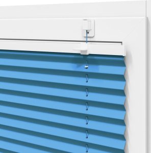 Roleta plisowana niebieska 60x150 cm Szerokość tkaniny 59,4 cm 10