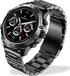 Smartwatch Garett V14 czarny stalowy 1