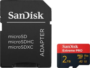 Karta SanDisk Extreme PRO MicroSDXC 2 TB Class 10 UHS-I/U3 A2 V30 (SDSQXCD-2T00-GN6MA) 2