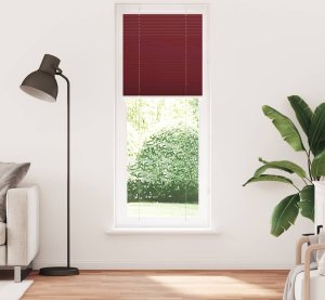 vidaXL Roleta plisowana Bordowy Czerwony 70x200 cm Szerokość tkaniny 2