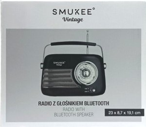 Radio kuchenne RETRO z Bluetooth - Czarne 11