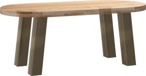 vidaXL Nogi do stolika kawowego, 4 szt., 30 cm, stal 8