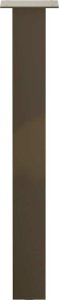 vidaXL Nogi do stolika kawowego, 4 szt., stal, 72 cm, stal 6