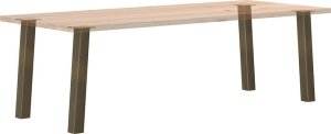 vidaXL Nogi do stolika kawowego, 4 szt., stal, 72 cm, stal 8
