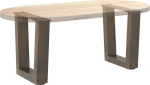 vidaXL Nogi do stołu jadalnego w kształcie litery V 2 szt. Stal 8