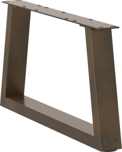 vidaXL Nogi do stołu jadalnego w kształcie litery V 2 szt. Stal 4