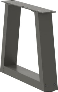 vidaXL Nogi stołu jadalnego w kształcie litery V 2 szt. Antracyt Stal 4