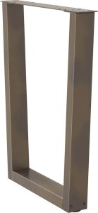 vidaXL Nogi do stołu jadalnego w kształcie litery V 2 szt. Stal 5
