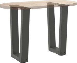 vidaXL Nogi stołu jadalnego w kształcie litery V 2 szt. Antracyt Stal 8