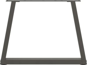 vidaXL Nogi stołu jadalnego w kształcie litery V 2 szt. Antracyt Stal 5