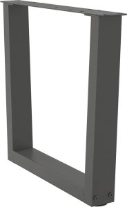vidaXL Nogi stołu jadalnego w kształcie litery V 2 szt. Antracyt Stal 4